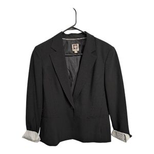 Anne Klein Black Suit Jacket